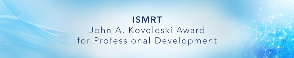 SMRT John A. Koveleski Award for Professional Development